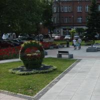 kosze kwiatowe z serwetami